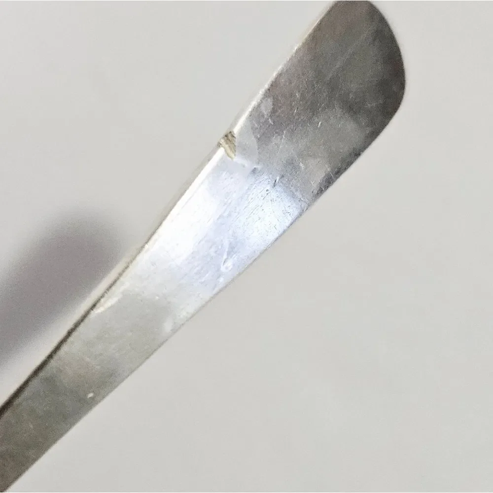 Vintage Sterling Silver Artesian Made Native American Crafted Decorative Spoon